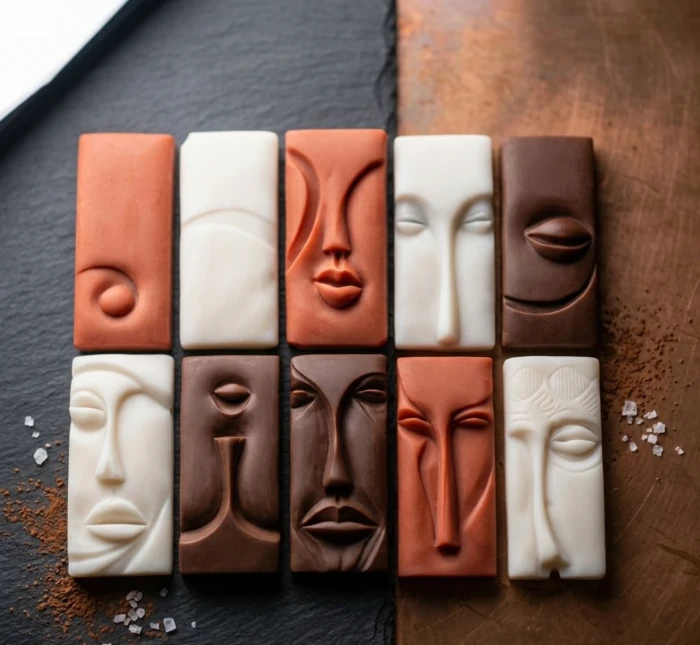 Waxmelts  σόγιας προσώπων, Τα Προσωπεία του Ψιθύρου Φωτογραφία 